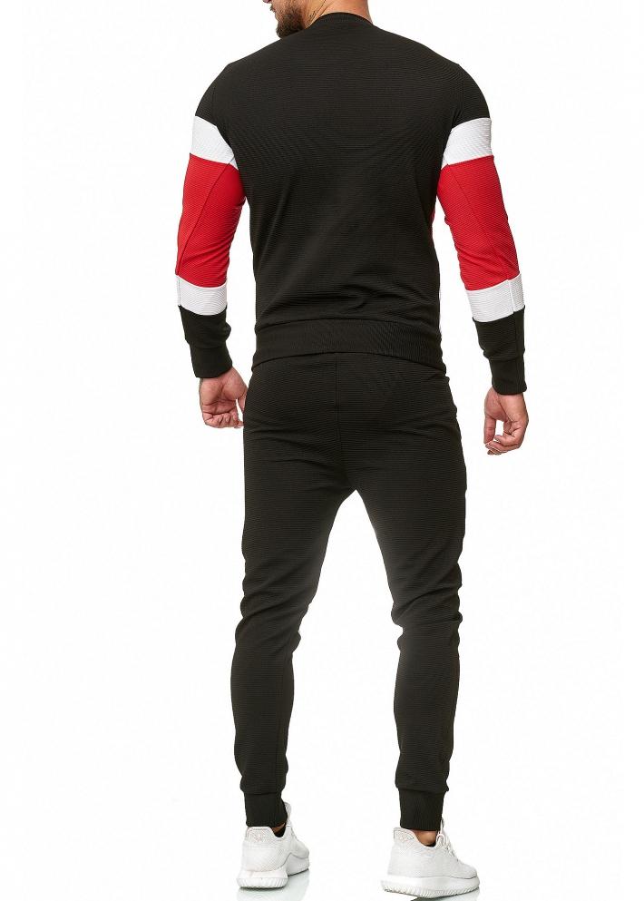 SWEAT SUIT MAN- BLACK 52009-1