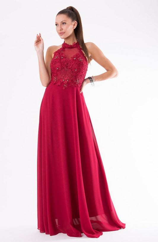 EVA&LOLA DRESS RED 54003-3