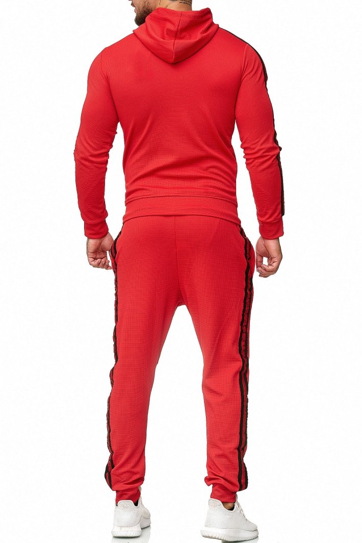 SWEAT SUIT MAN- RED 52003-2