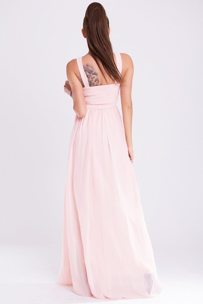 EVA&LOLA DRESS - powder pink 19011-1