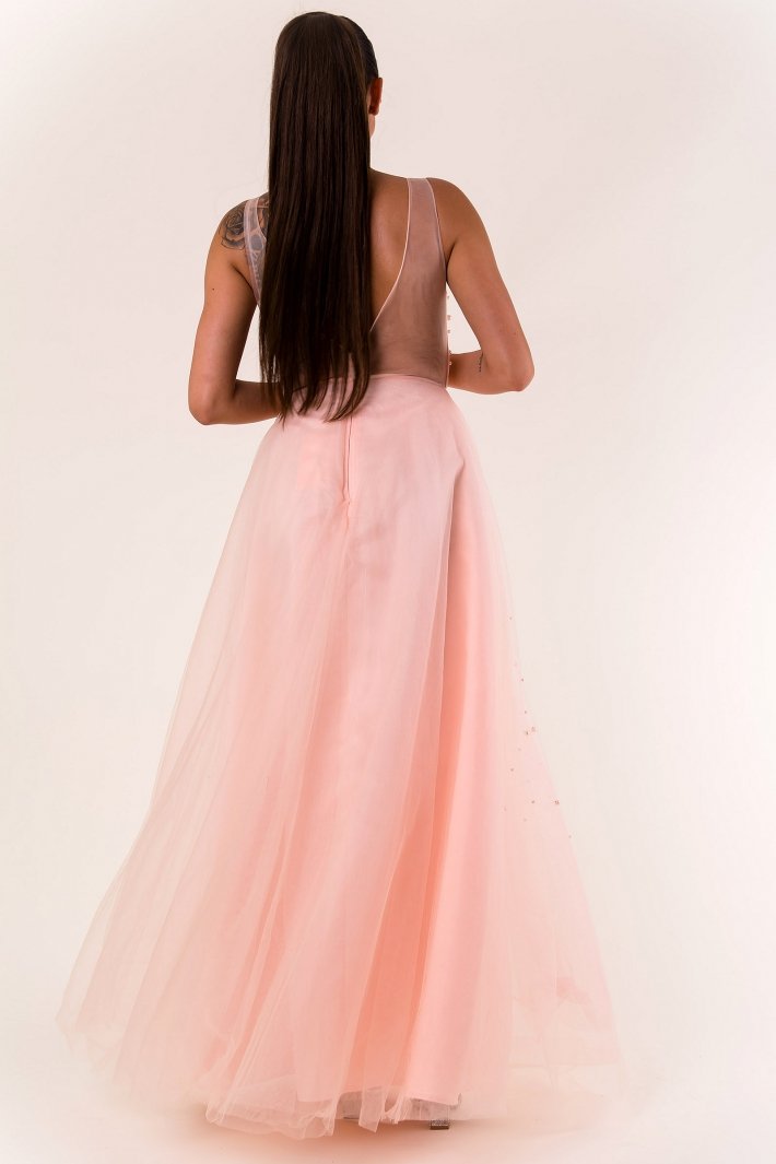 EVA&LOLA DRESS POWDER PINK 60009-1