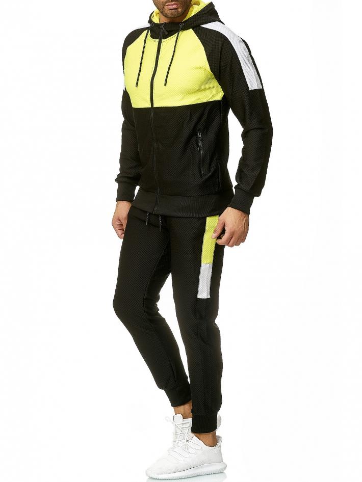 SWEAT SUIT MAN ALI- YELLOW 59003-1