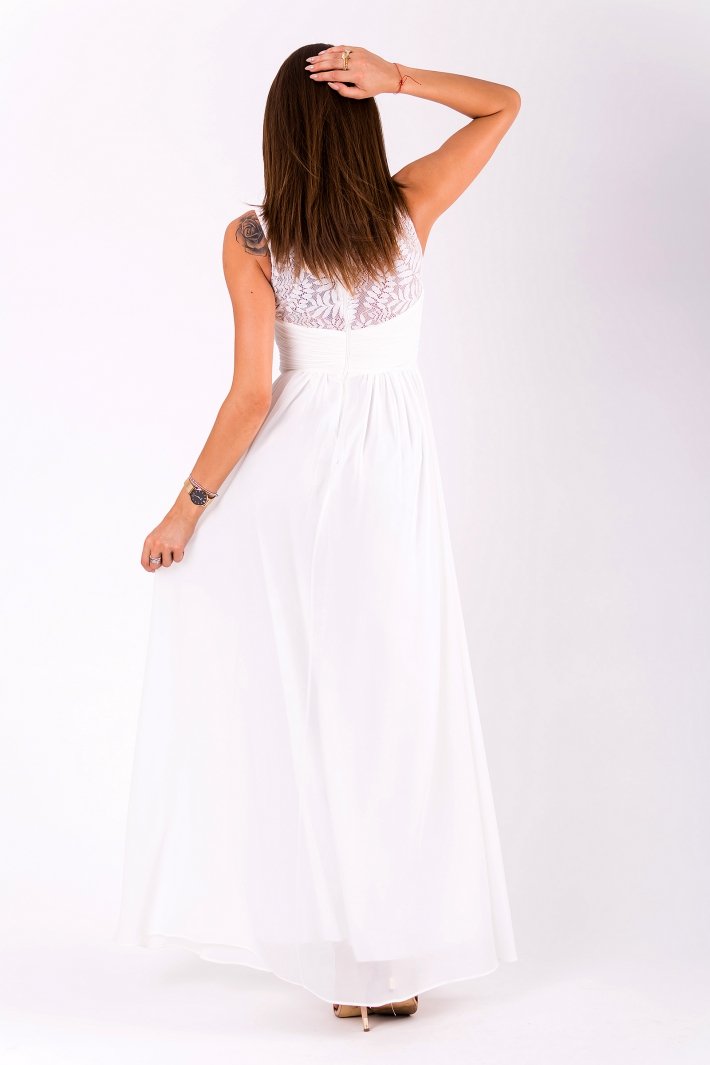EVA&LOLA DRESS WHITE 51004-3