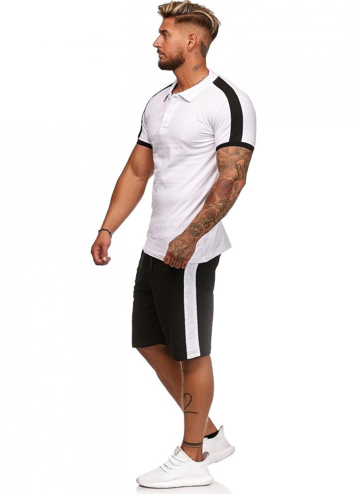 SWEAT SUIT MAN- WHITE 59005-3