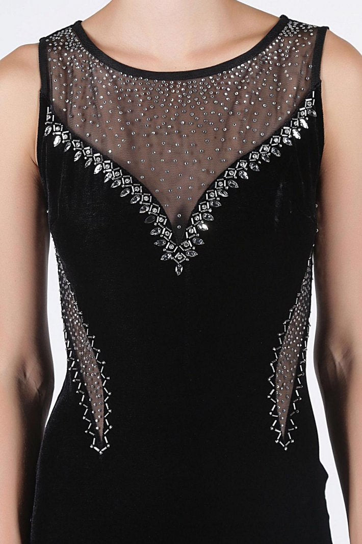 SOKY SOKA DRESS BLACK 53008-1