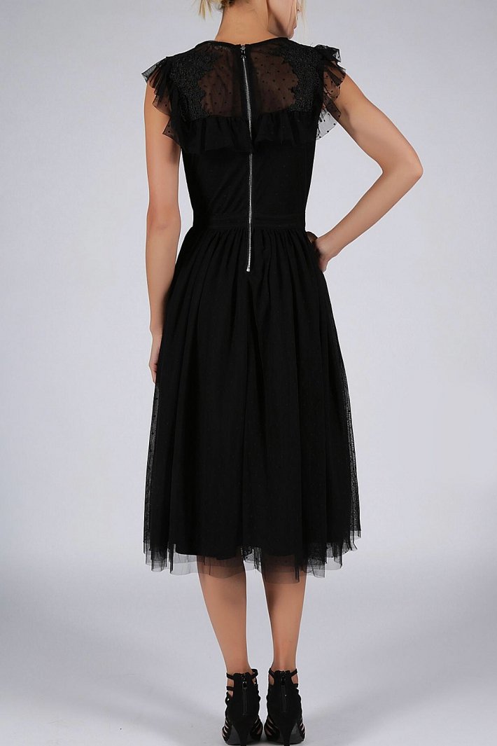 SOKY SOKA DRESS BLACK 57004-2