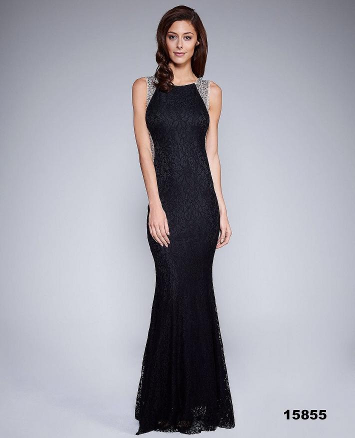 SOKY SOKA DRESS BLACK 48003-1