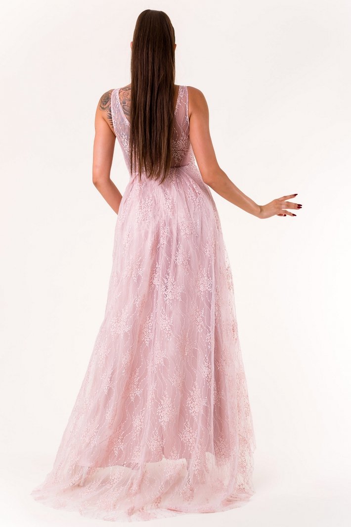 EVA&LOLA DRESS PINK 60007-3