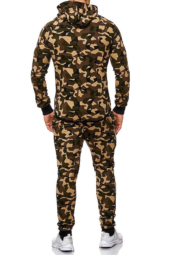 SWEAT SUIT MAN- KHAKI CAMO 47005-1