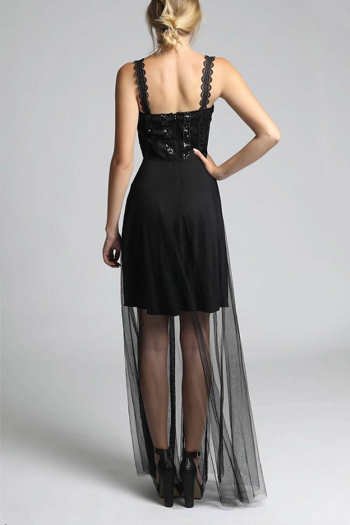 SOKY SOKA DRESS BLACK 62009-1