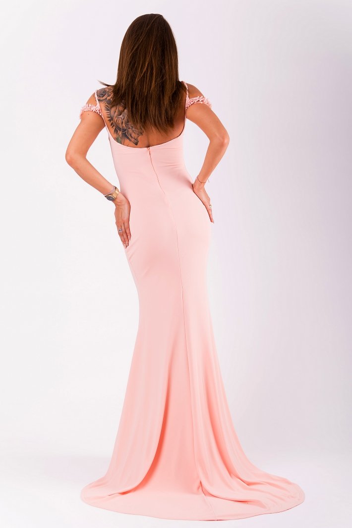 EVA&LOLA DRESS POWDER PINK 51005-2