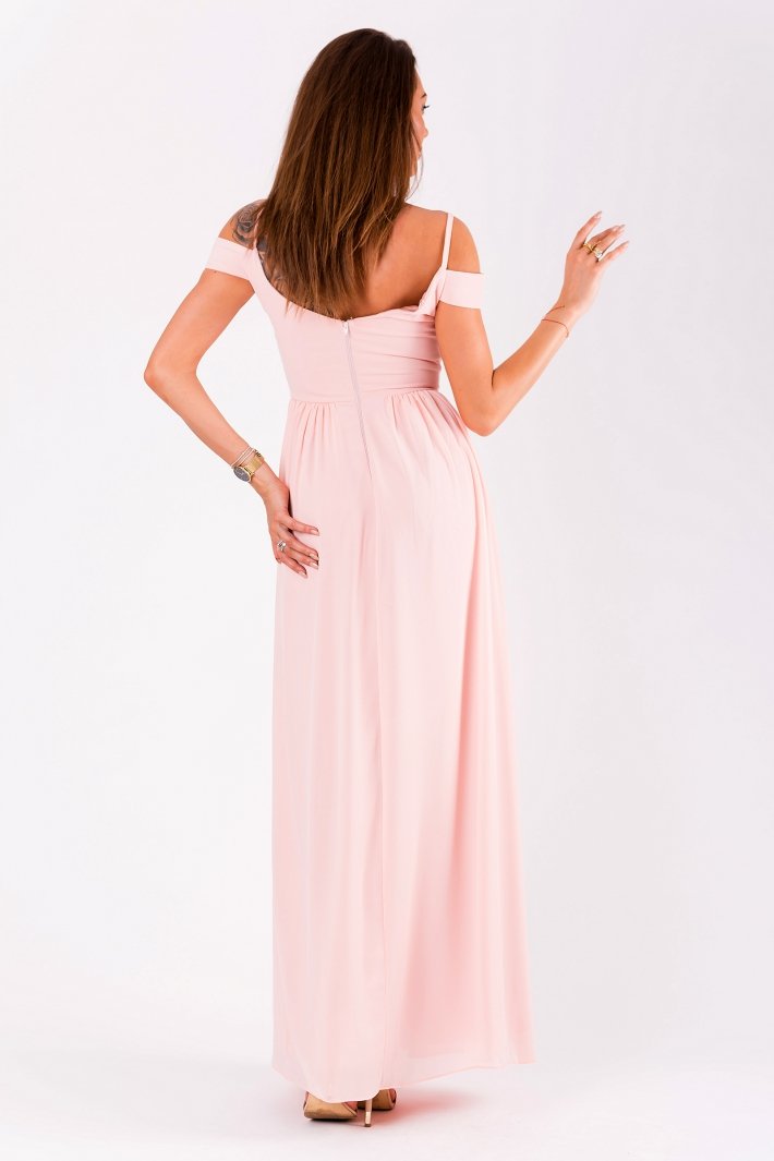 EVA&LOLA DRESS POWDER PINK 51010-1