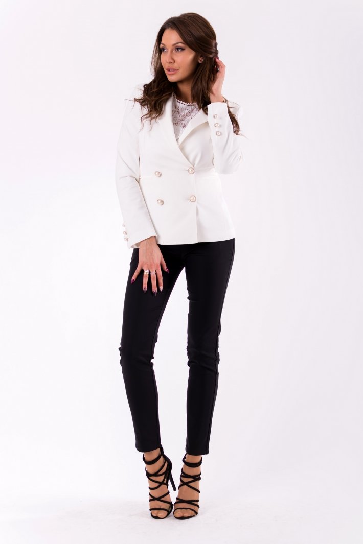 Jacket- WHITE 46012-1