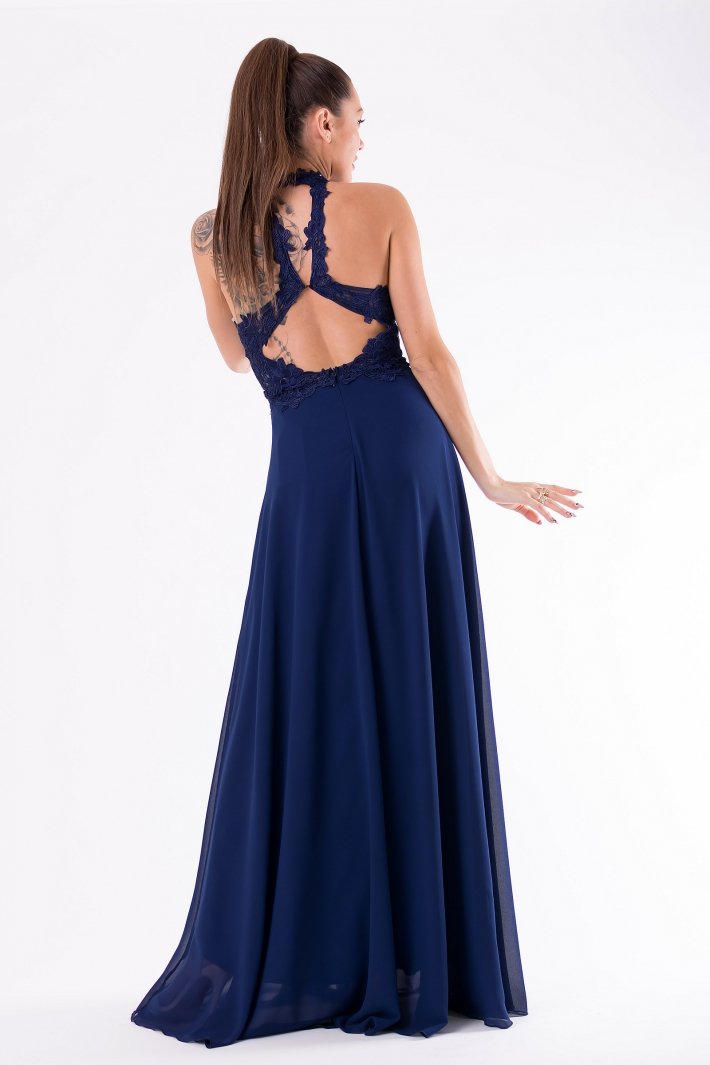 EVA & LOLA DRESS NAVY BLUE 54003-1
