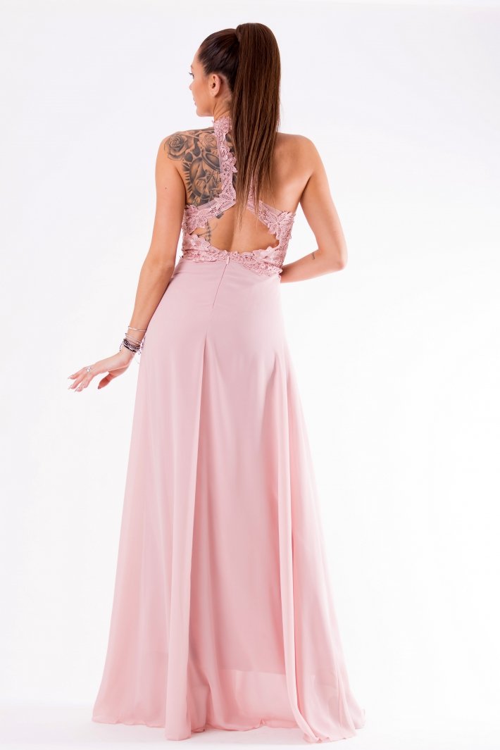 EVA&LOLA DRESS POWDER PINK 54003-2