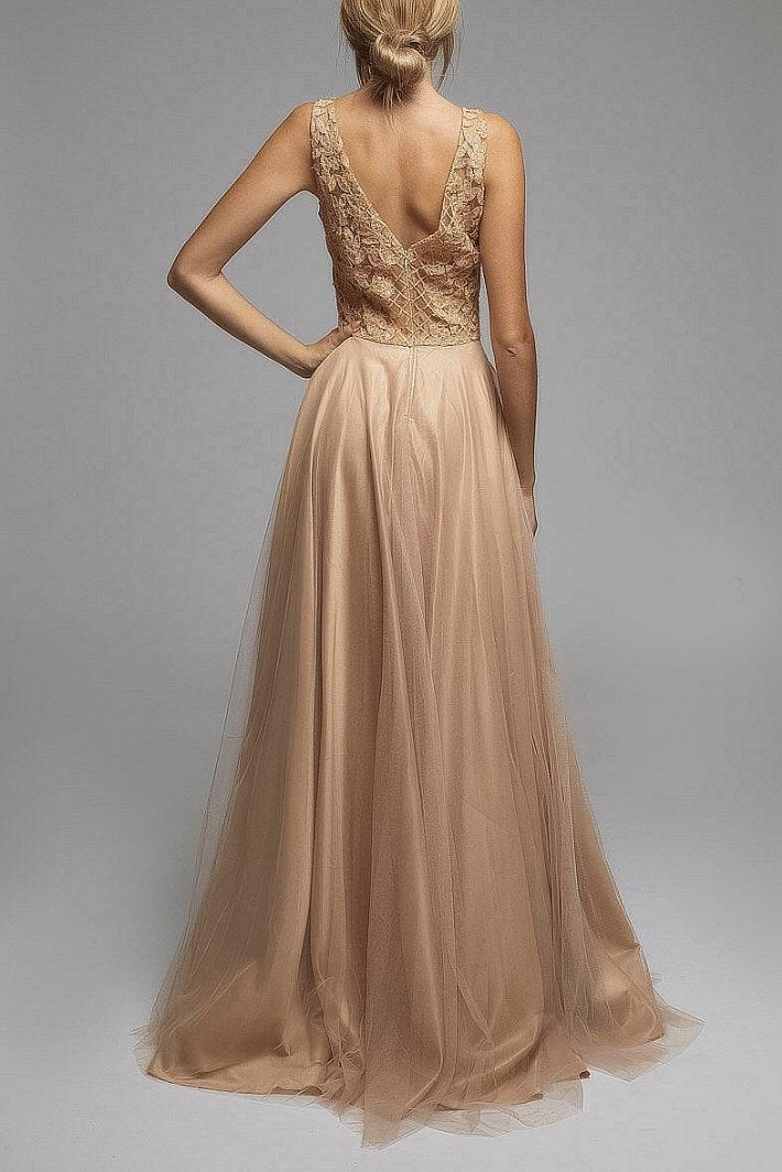 SOKY SOKA DRESS NUDE 62003-3
