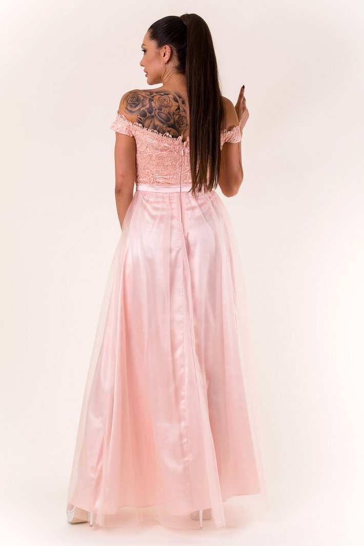 EVA&LOLA DRESS POWDER PINK 60010-2