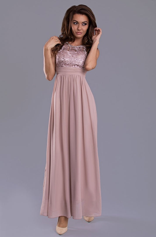 EVA & LOLA Dress- BROWN 7815-8