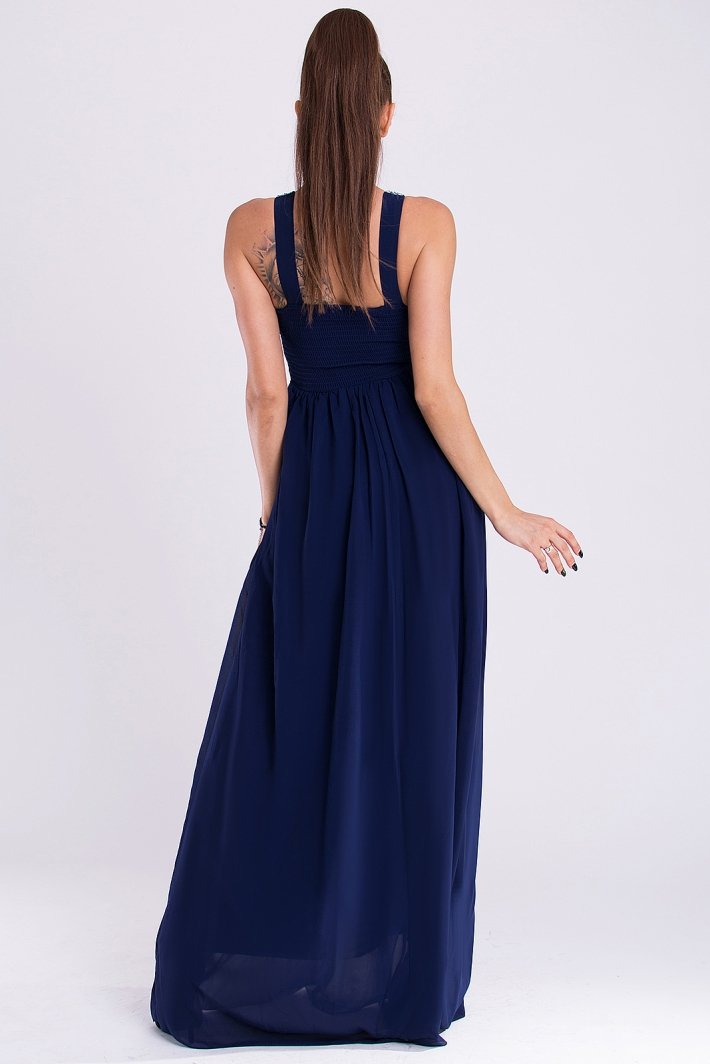 EVA&LOLA DRESS - BLUE 19011-2