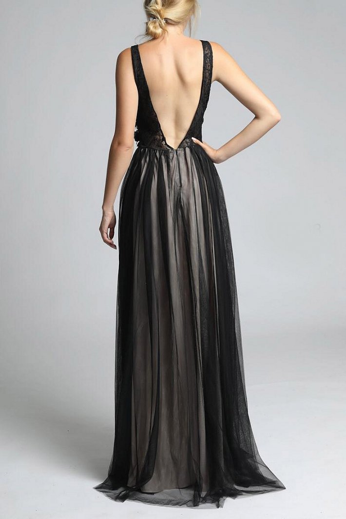 SOKY SOKA DRESS BLACK 600015-1