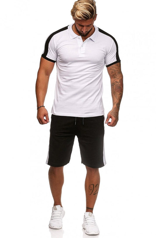 SWEAT SUIT MAN- WHITE  59005-3