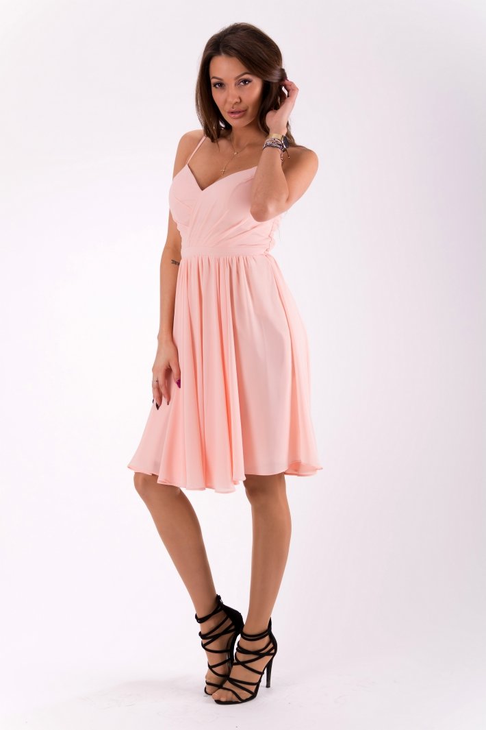EVA&LOLA  DRESS POWDER PINK 46039-6