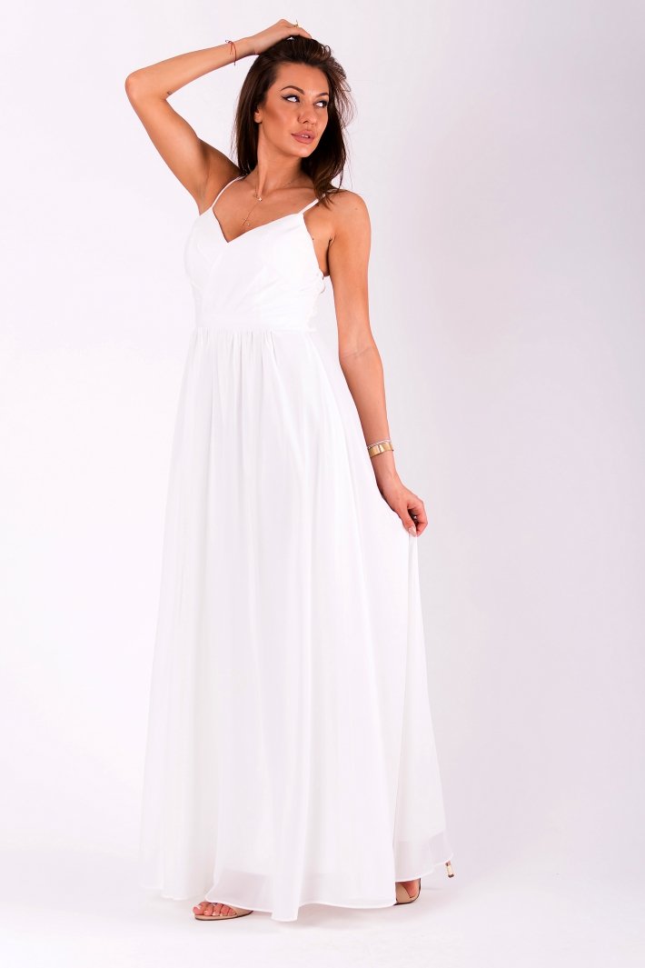 EVA&LOLA  DRESS WHITE 51008-2