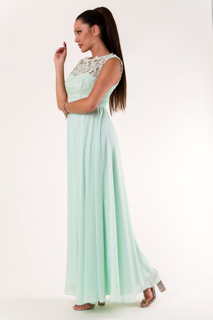 EVA&LOLA  DRESS Pistachio 60005-10