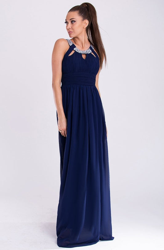 EVA&LOLA DRESS - BLUE 19011-2