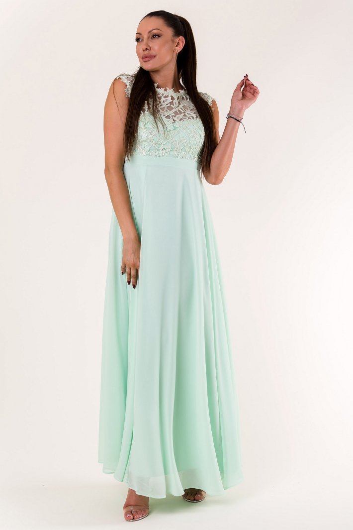 EVA&LOLA  DRESS Pistachio 60005-10