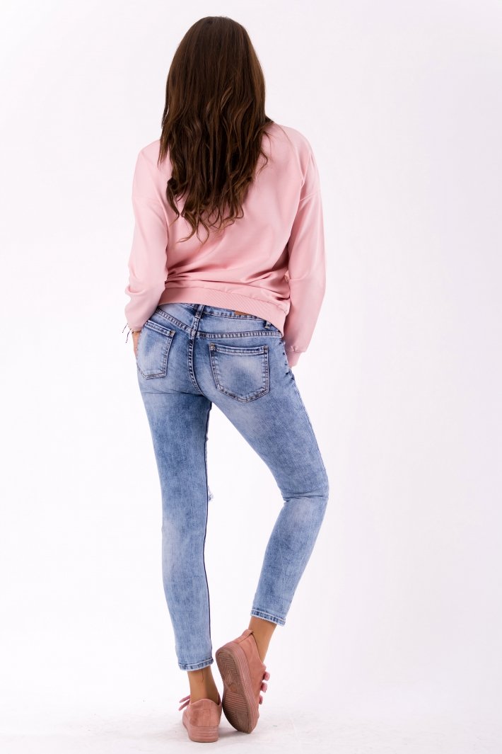 BLOUSE- PINK 46026-1