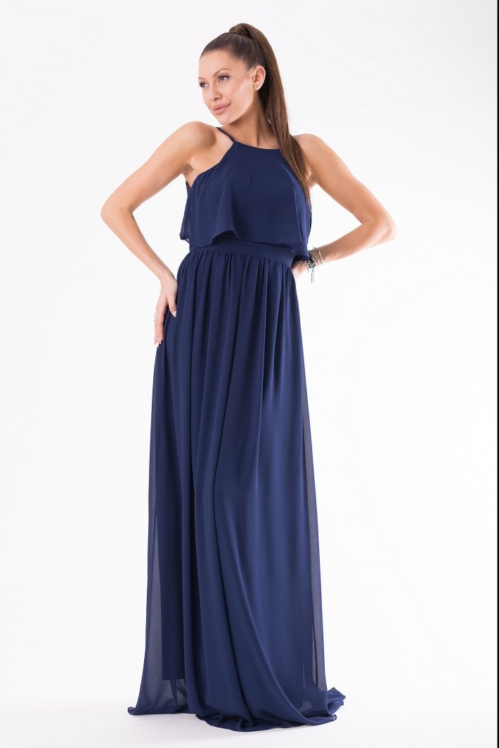 EVA & LOLA DRESS NAVY BLUE 54006-3