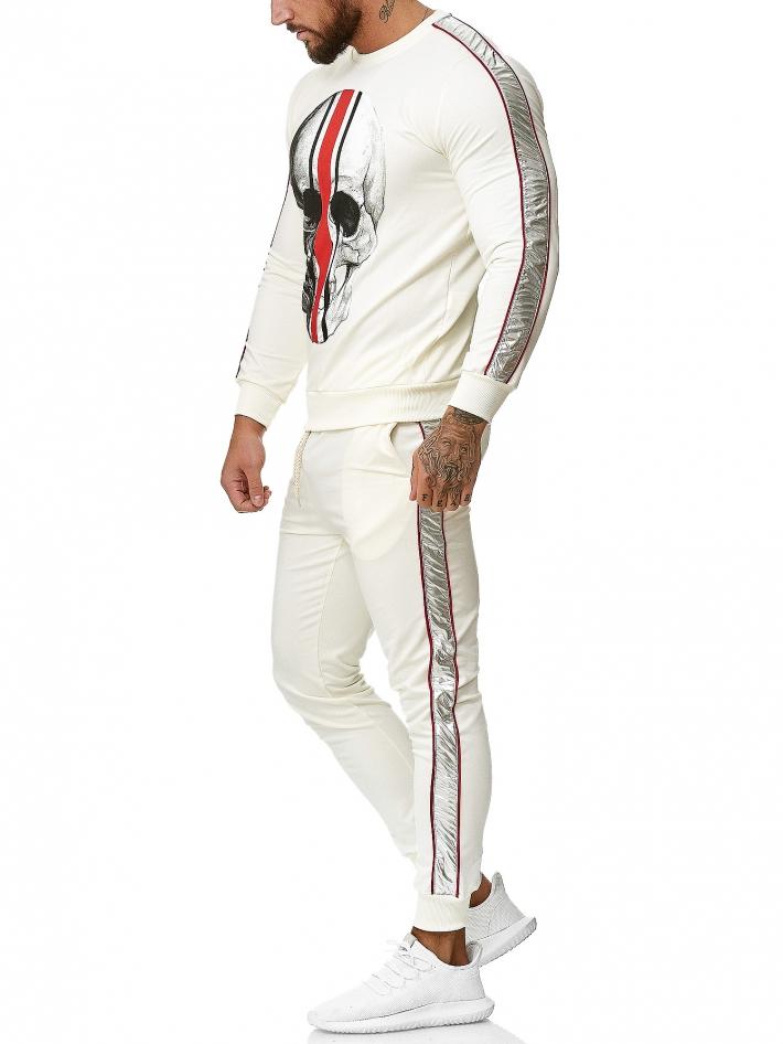 SWEAT SUIT MAN- CREAM  59001-2