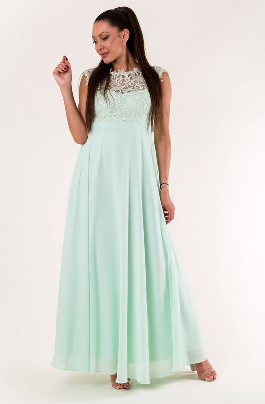 EVA&LOLA  DRESS Pistachio 60005-10