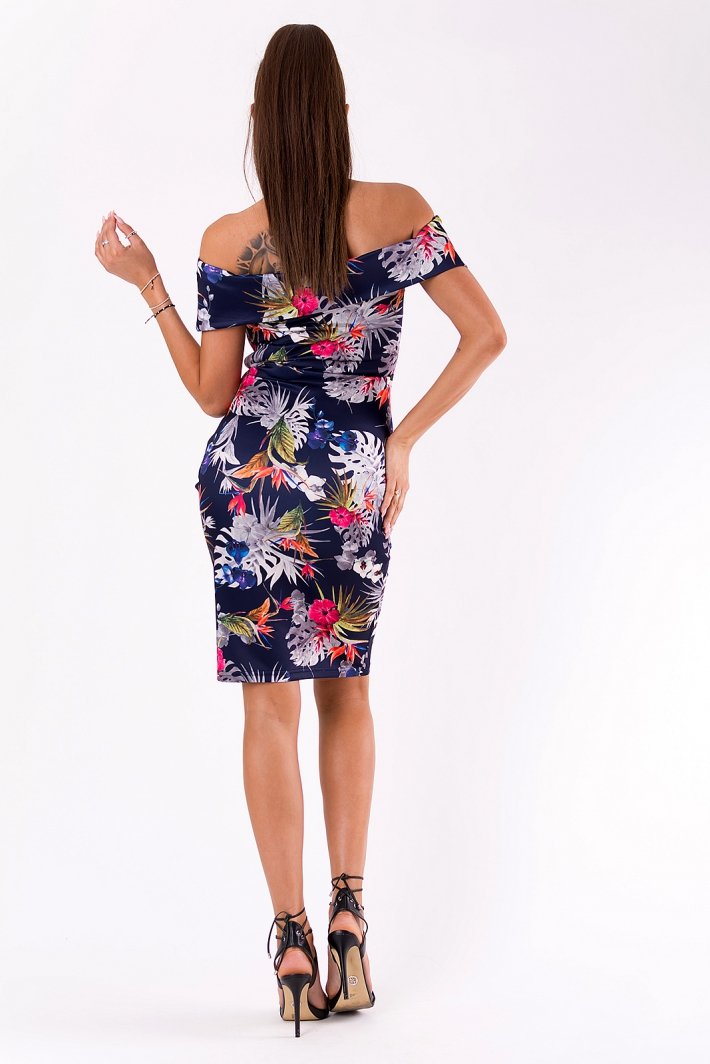 EMAMODA DRESS NAVY 49003-2
