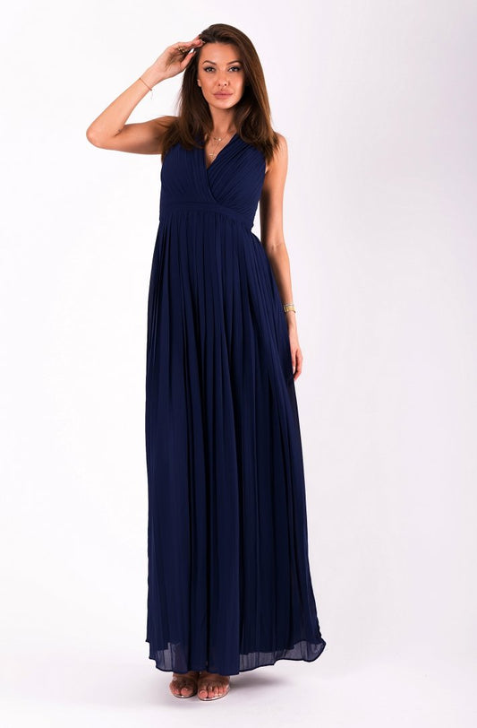 EVA&LOLA DRESS NAVY BLUE 51002-2