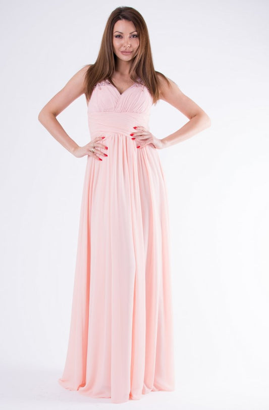 EVA&LOLA DRESS POWDER PINK 58003-2