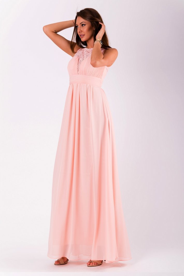 EVA&LOLA  DRESS POWDER PINK 51004-1