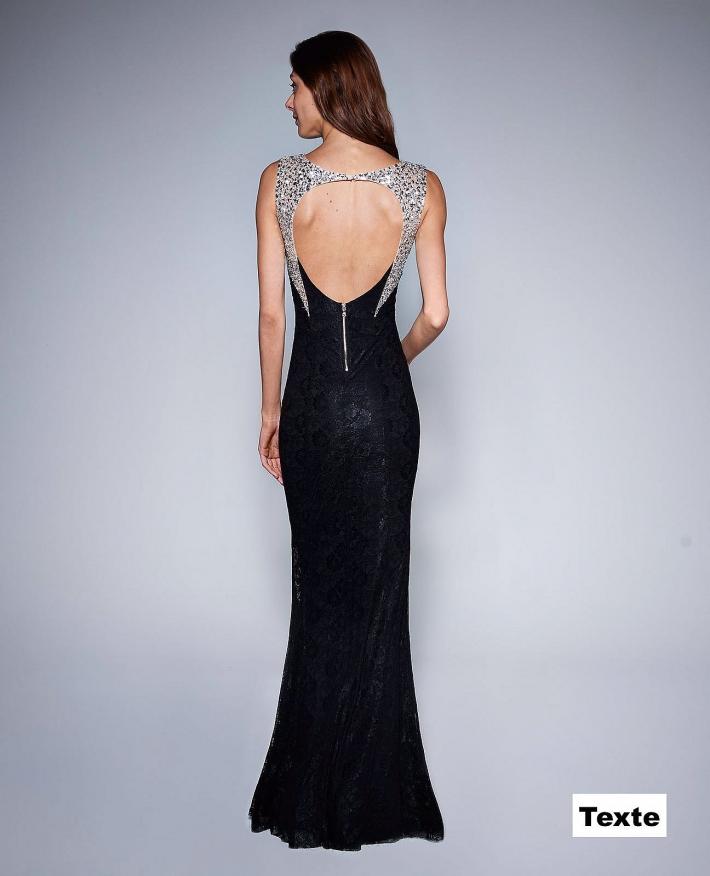 SOKY SOKA  DRESS BLACK 48001-2