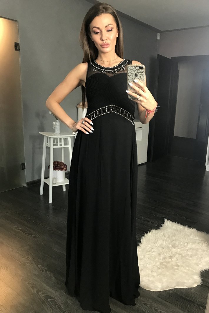 EVA & LOLA DRESS BLACK 44003-3