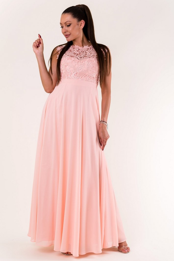 EVA&LOLA  DRESS POWDER PINK 60005-11