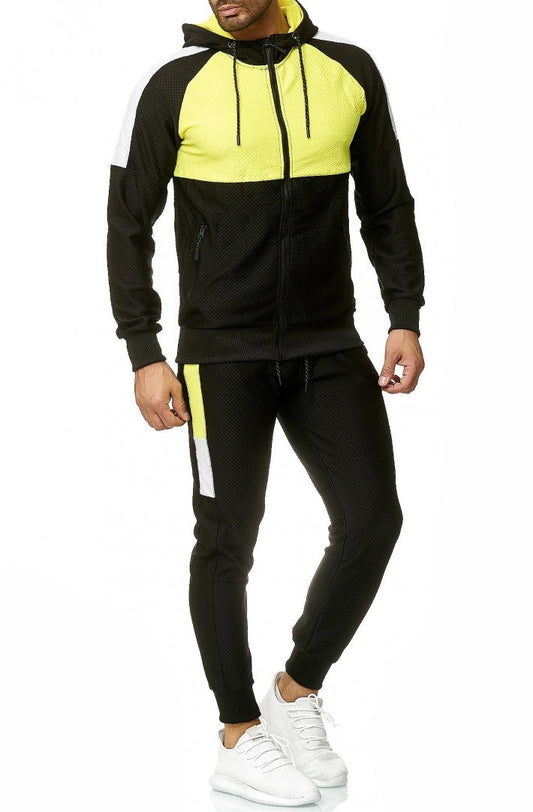 SWEAT SUIT MAN ALI- YELLOW 59003-1