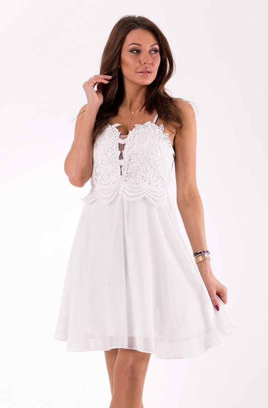 EVA&LOLA DRESS WHITE 46040-3