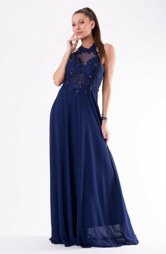 EVA & LOLA DRESS NAVY BLUE 54003-1