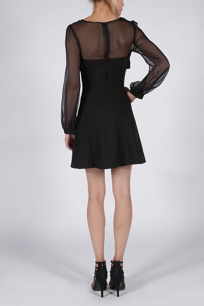 SOKY SOKA  DRESS BLACK 53016-1