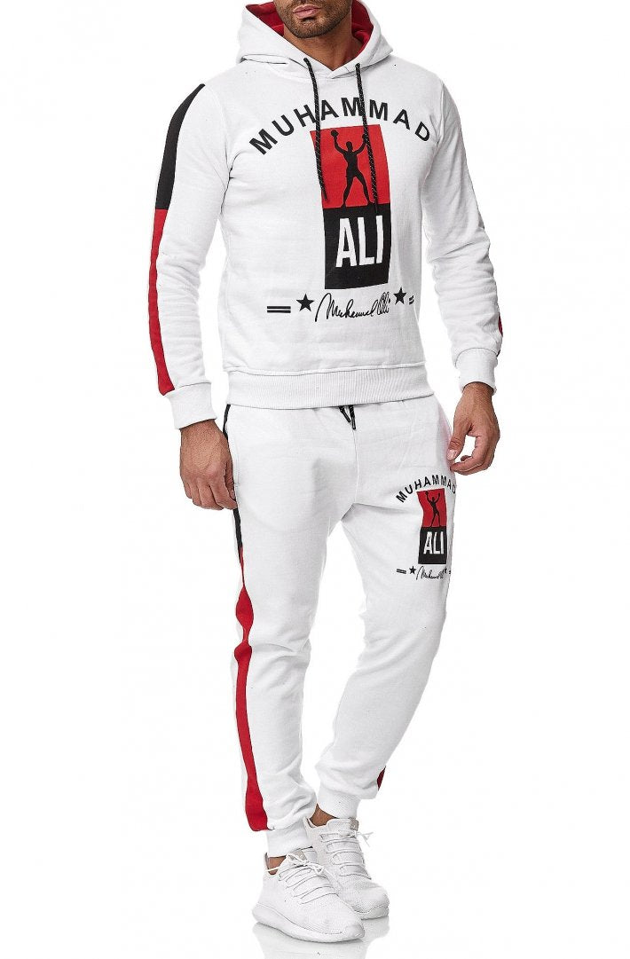 SWEAT SUIT MAN ALI- WHITE  59002-2
