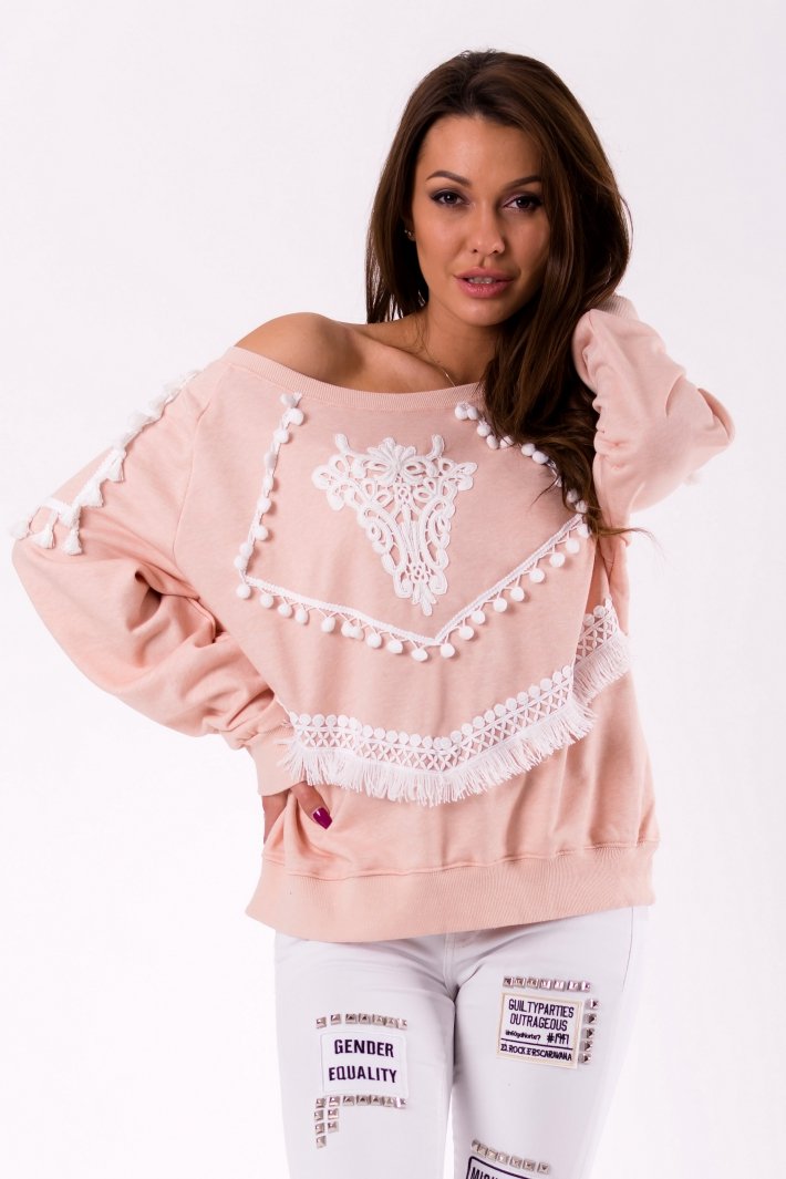 SWEATER - LIGHT PINK 46003-1