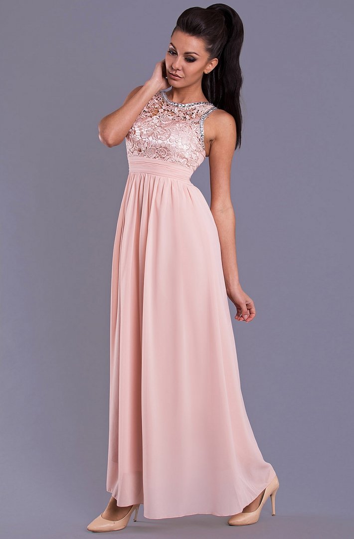 EVA & LOLA DRESS - PINK 7815-1