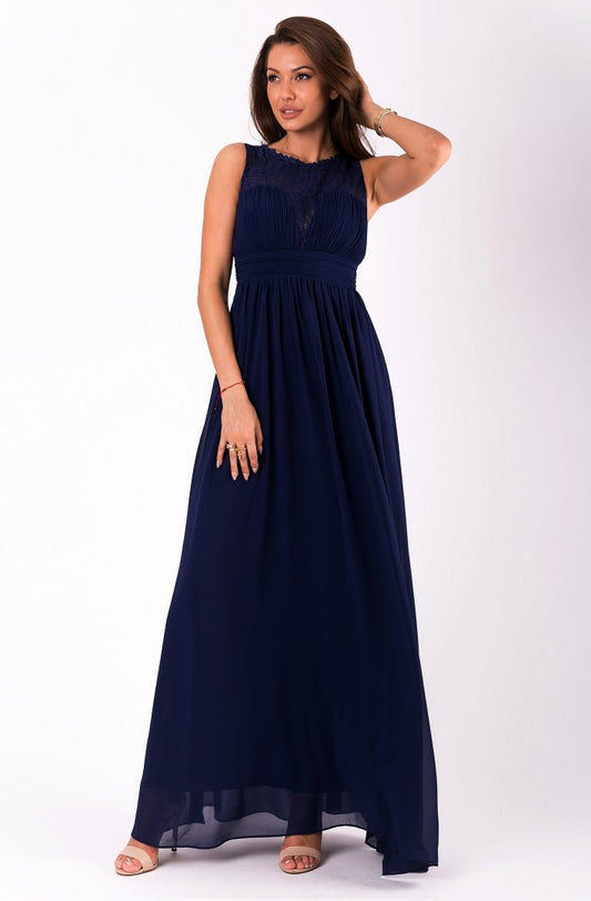 EVA&LOLA DRESS NAVY BLUE 51004-2