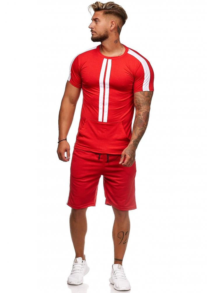 SWEAT SUIT MAN- RED 59006-1